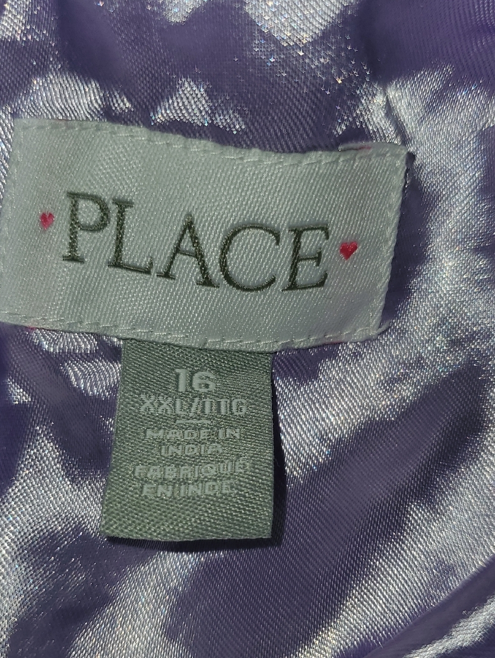 Place Shiny Lavender Jacket